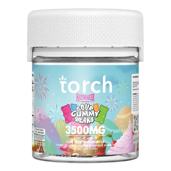 Torch Haymaker Sour Gummy Bears Gummies